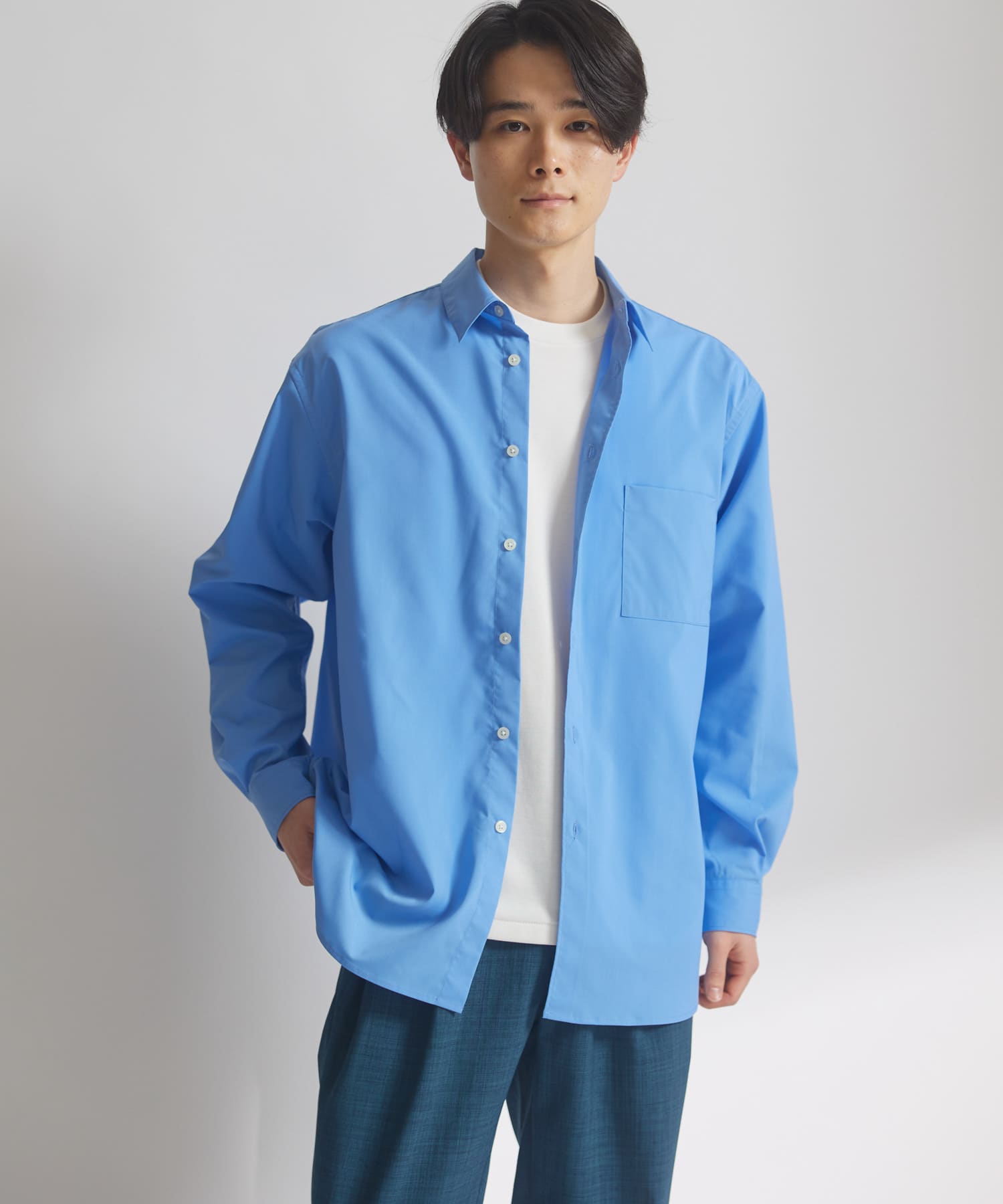 吸水速乾』セオアルファストレッチブロードロングスリーブシャツ[DR44-13X404]｜URBAN RESEARCH公式ファッション通販