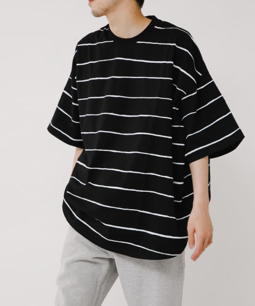 SFC　WIDE SIDE STRIPE TEE