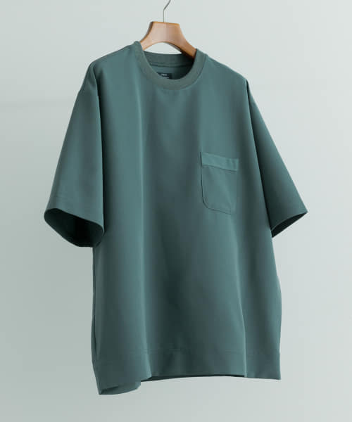 [ITEMS][接触冷感 TRストレッチ 半袖ポケTシャツ]