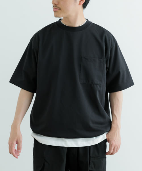 [ITEMS][『イージーケア/UVカット』高機能×吸水速乾ショートスリーブカットソー]