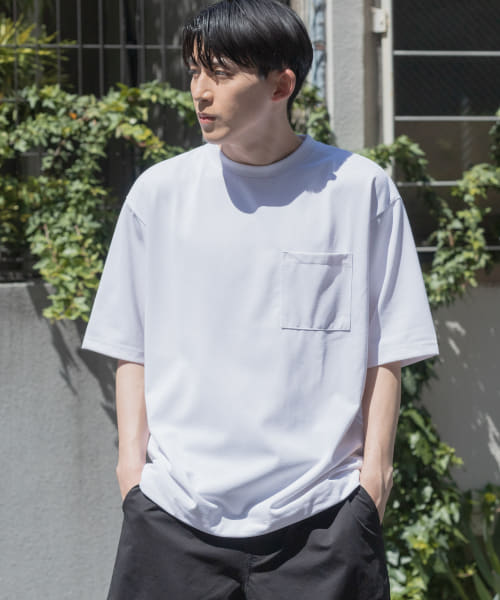 [ITEMS][『イージーケア/UVカット』高機能×吸水速乾ショートスリーブカットソー]