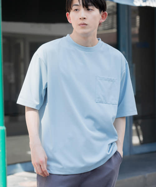 [ITEMS][『イージーケア/UVカット』高機能×吸水速乾ショートスリーブカットソー]
