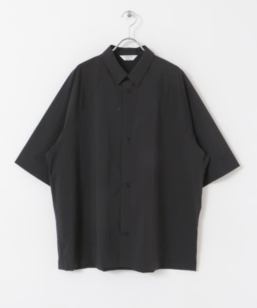 STILL BY HAND　コットンナイロンワッシャー加工シャツ