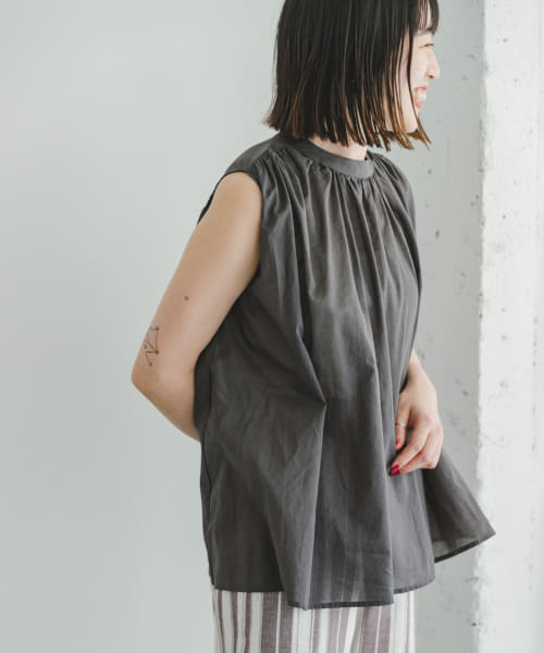 [ITEMS][ボイルノースリブラウス]