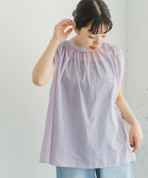[ITEMS][ボイルノースリブラウス]