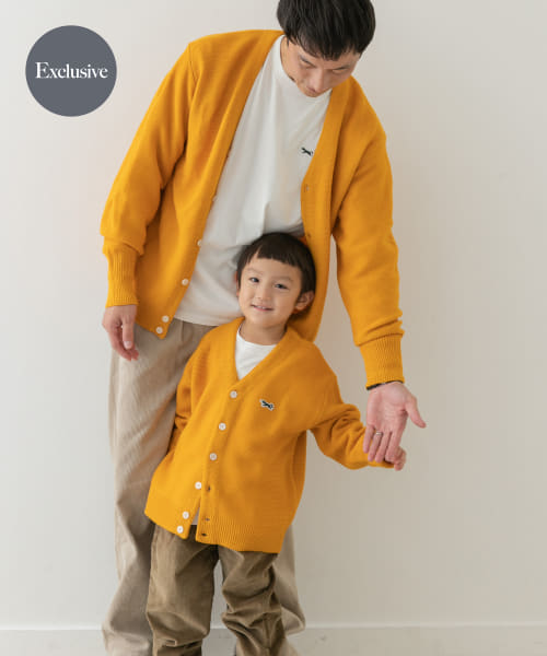 『親子リンク』『別注』PENNEYS×DOORS　THE FOX Vネックカーディガン(KIDS)