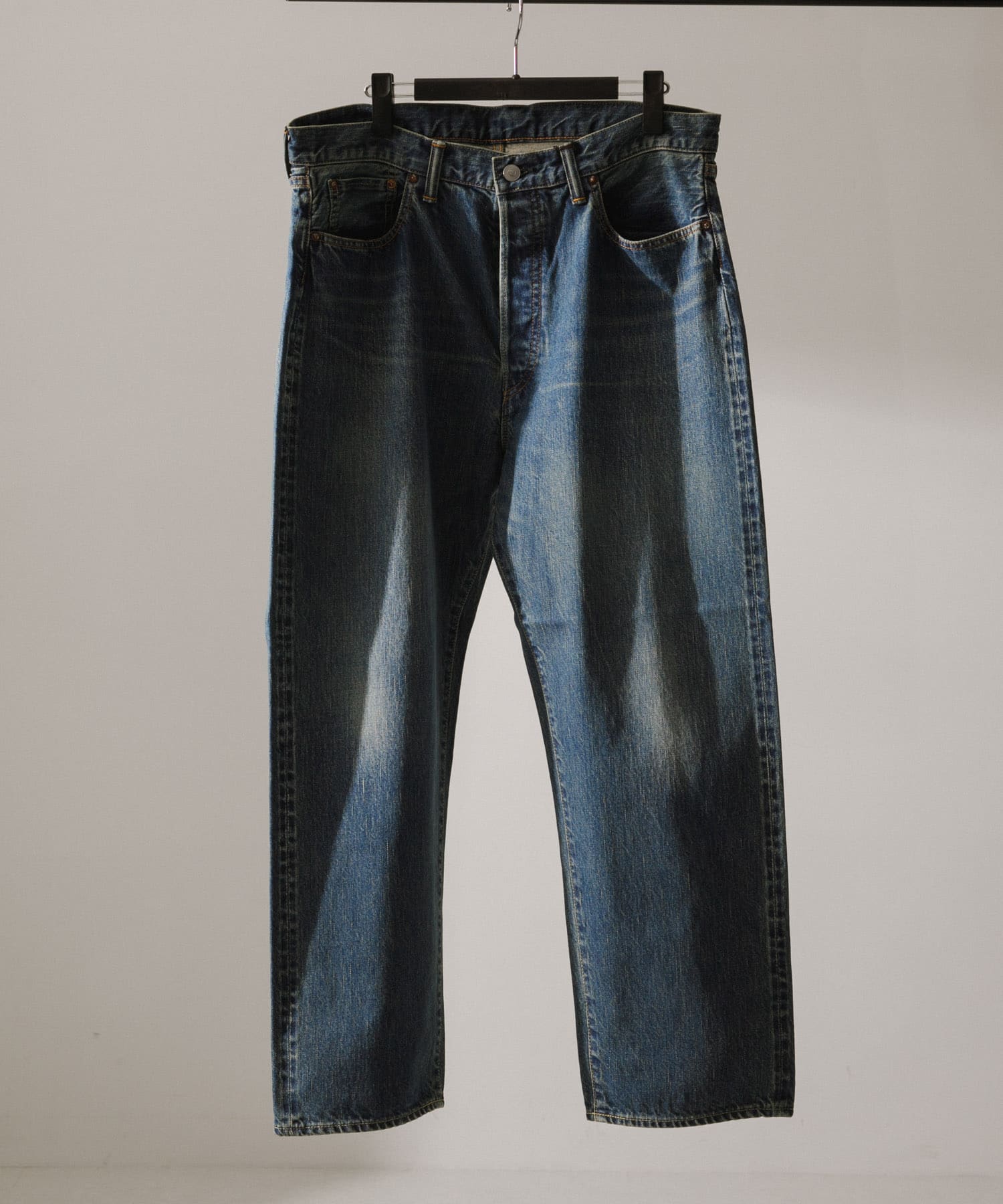 パンツ A.PRESSE 24AW WASHED DENIM WIDE PANTS 値下げ】A．PRESSE 24AW Washed Denim Wide Pants デニムパンツ