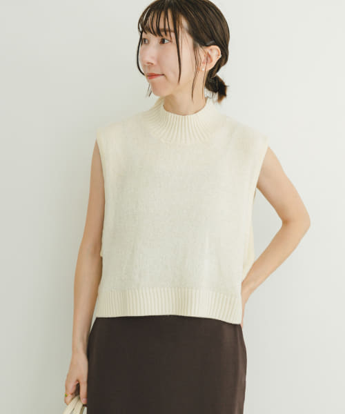 [ITEMS][ブークレハイネックベスト]