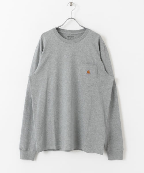『WEB限定』carhartt　LONG-SLEEVE POCKET T-SHIRTS