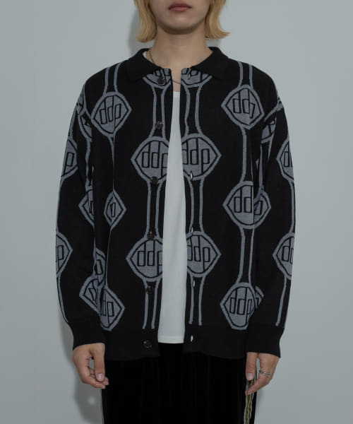 DDP　LOGO KNIT CARDIGAN A