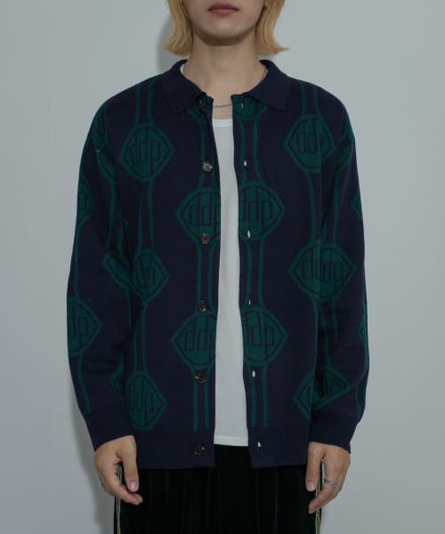 DDP　LOGO KNIT CARDIGAN A