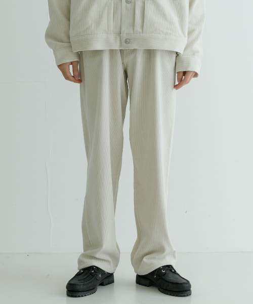 SEVEN BY SEVEN　CORDUROY WIDE PANTS