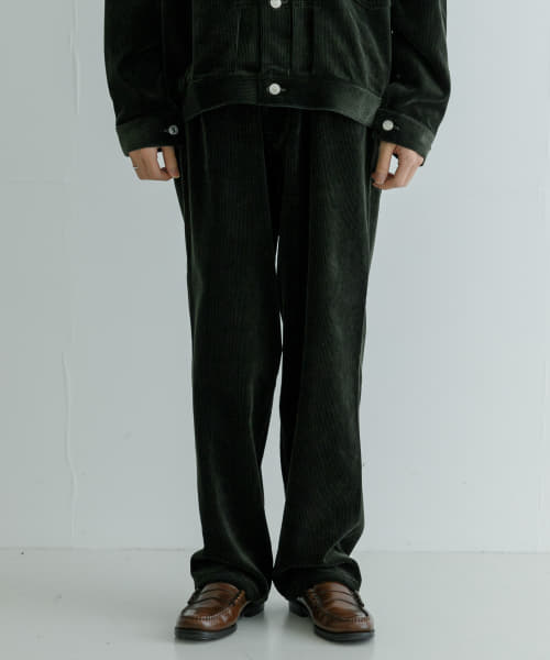 SEVEN BY SEVEN　CORDUROY WIDE PANTS