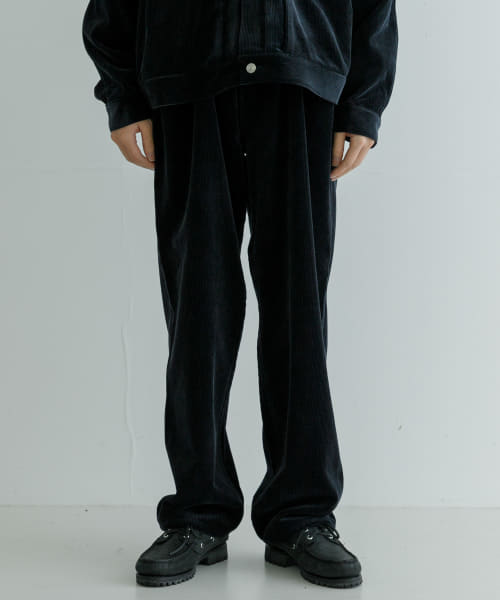 SEVEN BY SEVEN　CORDUROY WIDE PANTS