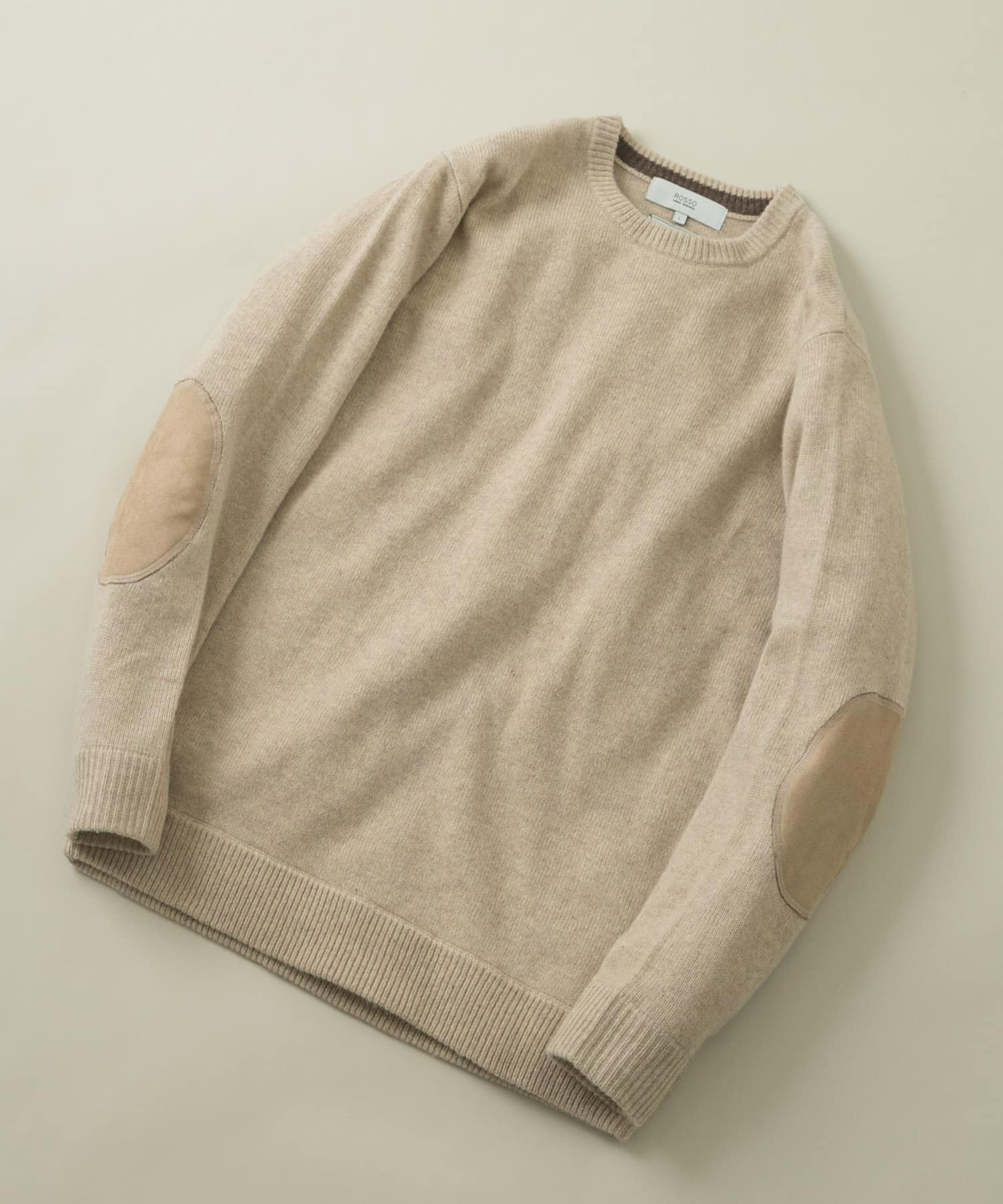XLサイズあり』ハミルトンラムズウールエルボーパッチニット[RA47-12M010]｜URBAN RESEARCH公式ファッション通販