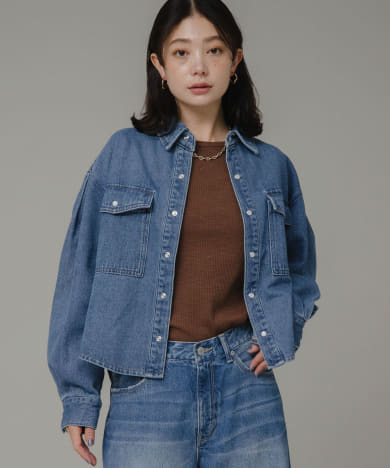 ショートデニムシャツ[LA46-23C001]｜URBAN RESEARCH公式ファッション通販