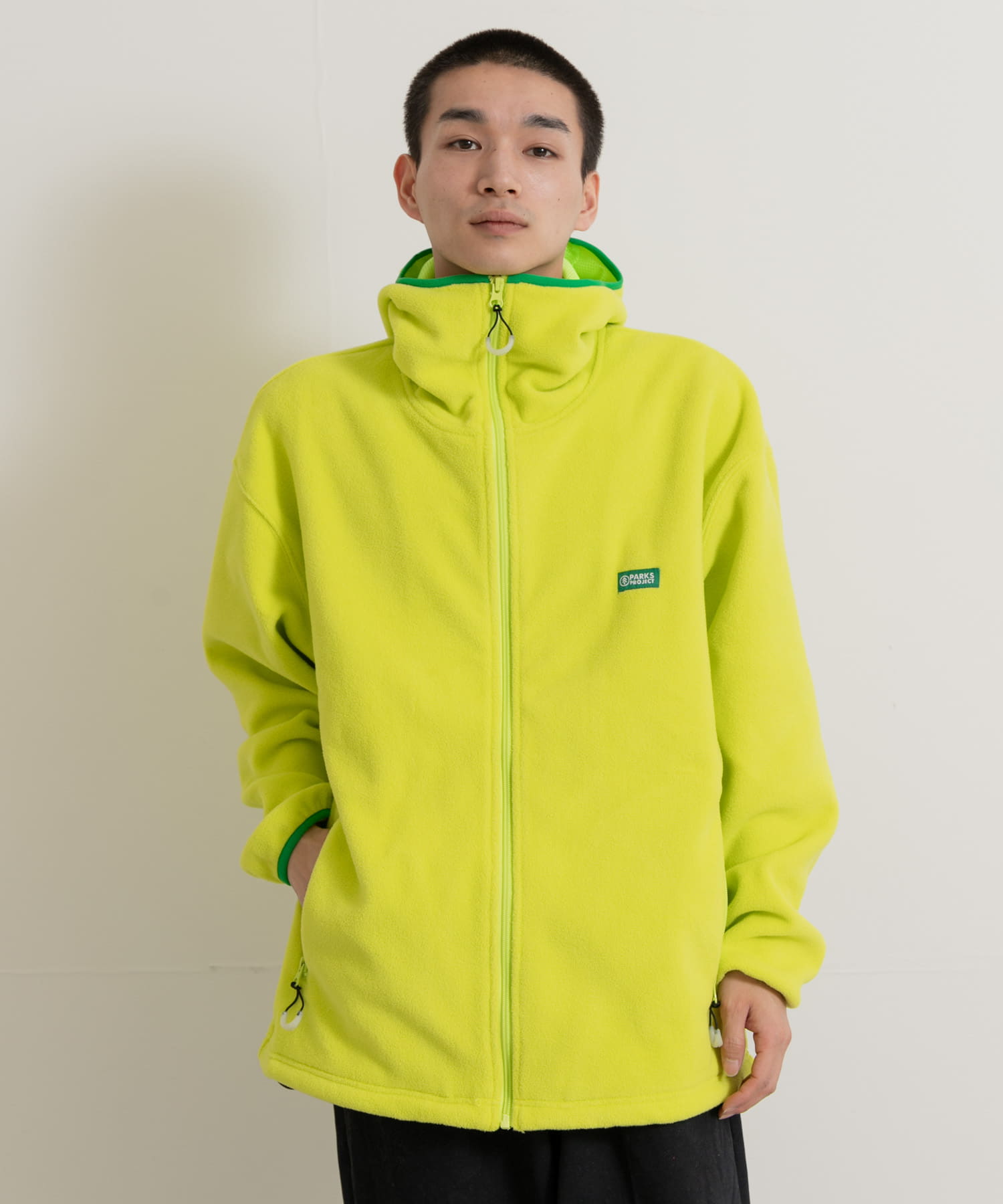 PARKS PROJECT FLEECE ZIP UP HOODIE[PP24AW-008-T47]｜URBAN