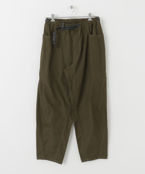 and wander　h count cloth wide pants