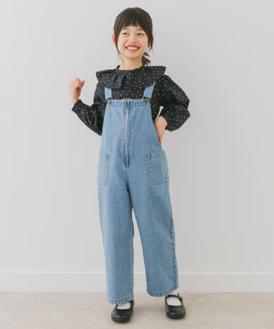 『親子リンク』ジップオーバーオール(KIDS)