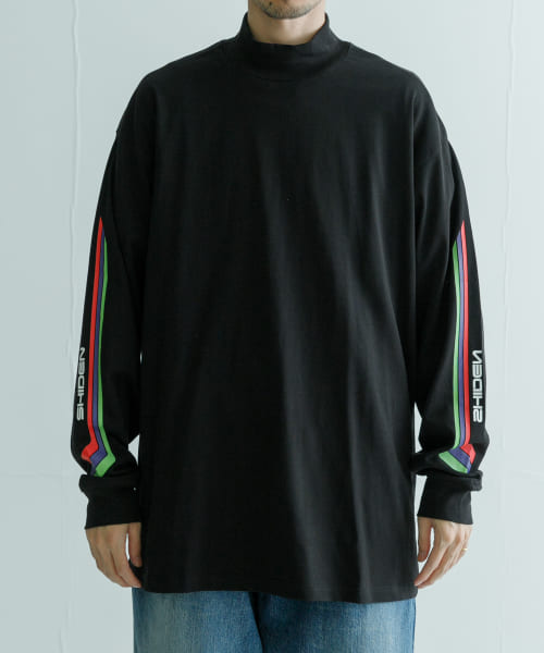 SHIDEN　Long-Sleeve High Neck T-shirts