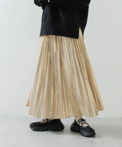 グロッシープリーツスカート