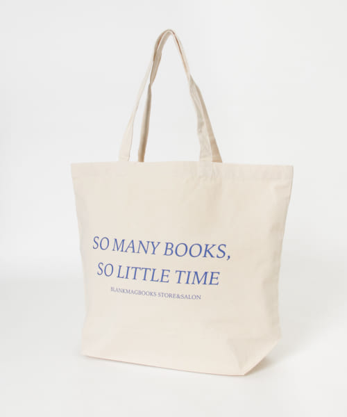 BLANKMAG　SO MANY BOOKS  Tote Bag