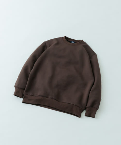 ストレッチダンボール クルーネックプルオーバー