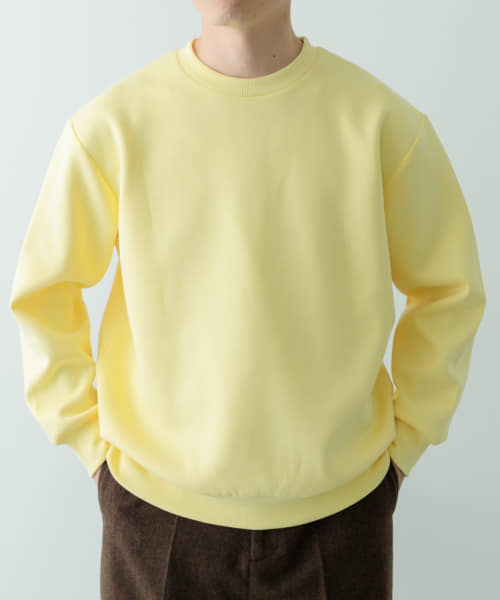 ストレッチダンボール クルーネックプルオーバー
