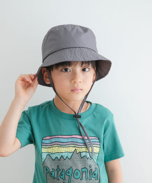 『親子リンク』撥水タフタバケットハット(KIDS)