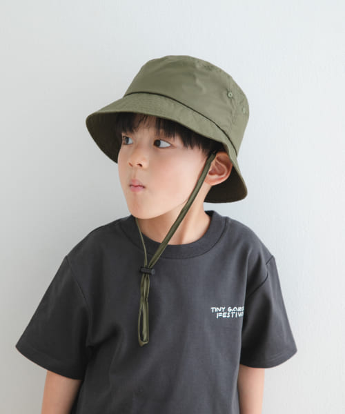 『親子リンク』撥水タフタバケットハット(KIDS)