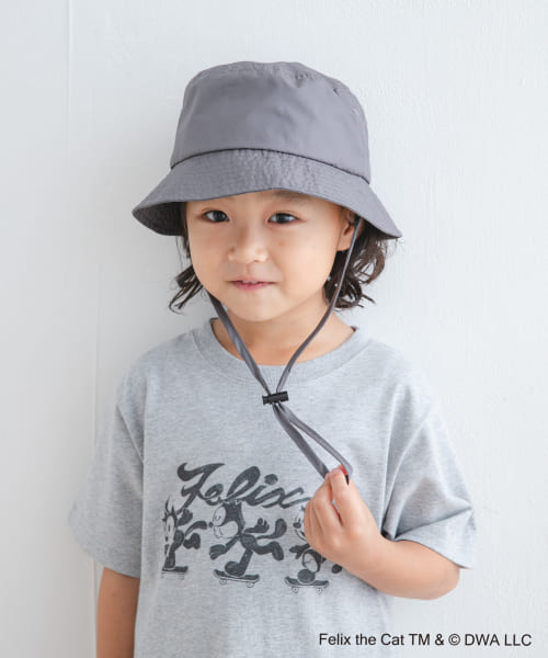 『親子リンク』撥水タフタバケットハット(KIDS)