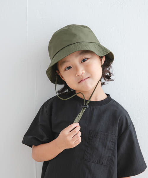 『親子リンク』撥水タフタバケットハット(KIDS)