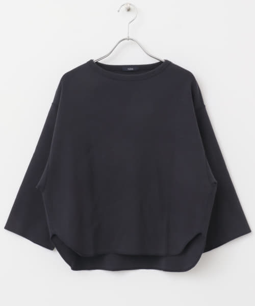 YLEVE　COTTON RIB PULLOVER