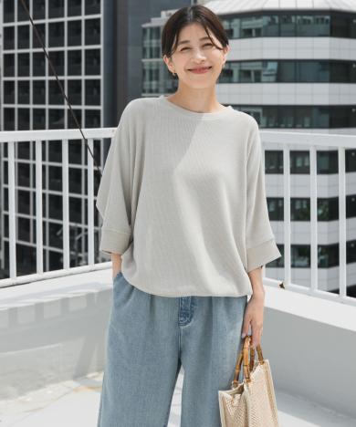 タックフライスワイドTシャツ