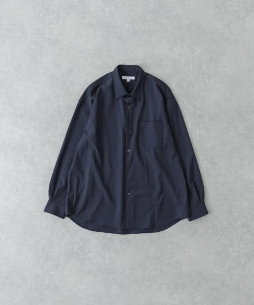 『セットアップ対応』『マシンウォッシャブル』ST WASHABLE WOOL SHIRTS