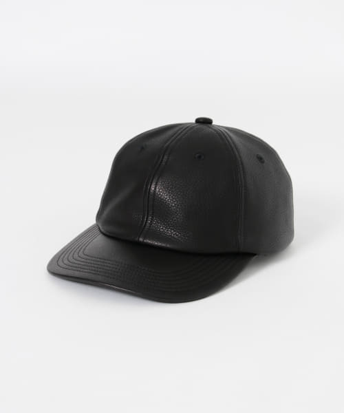 KIJIMA TAKAYUKI　COWHIDE 6PANEL CAP