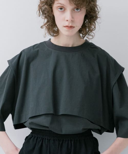 layered big tee