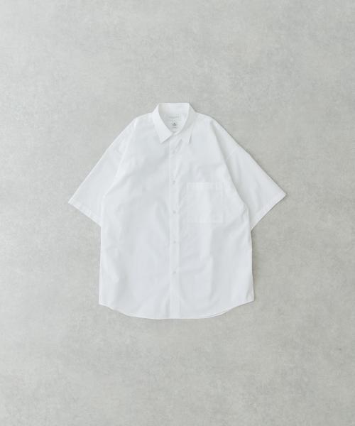 new basic　THOMAS MASON SHORT-SLEEVE OVER SHIRTS