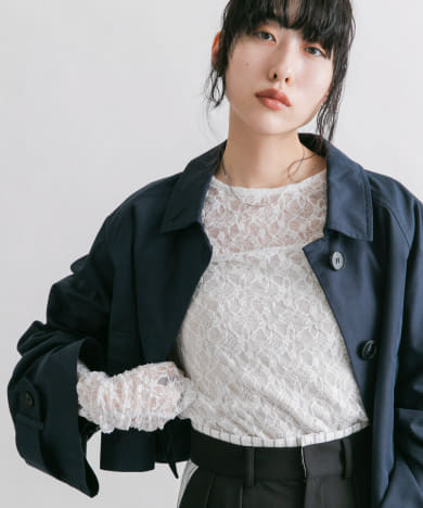 ドレープレースTEE