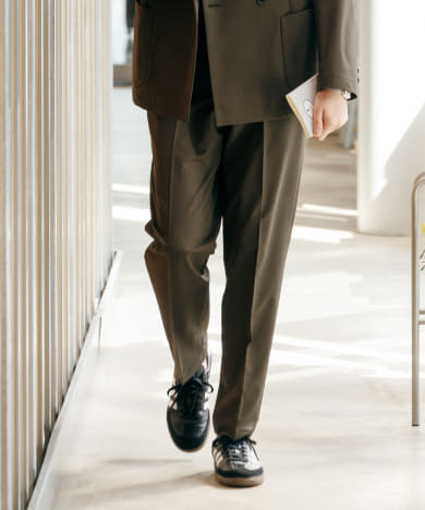 『イージーケア』LIFE STYLE TAILOR　4WAYストレッチコンフォータブルパンツ