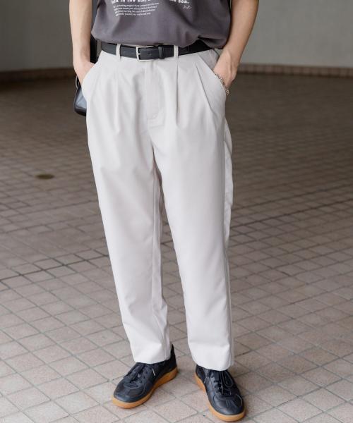 『速乾』クイックドライタックテーパードパンツ