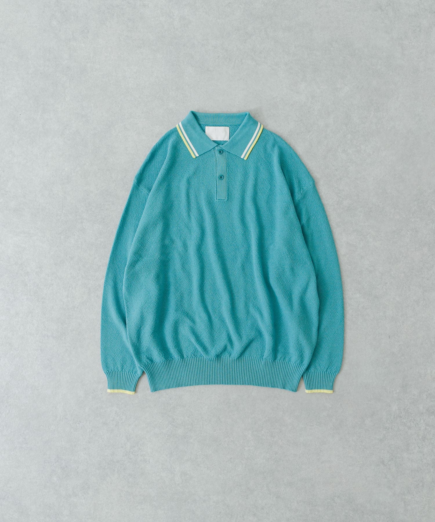 URBAN RESEARCH iD カノコオーバーニットポロ ロングスリーブ URBAN RESEARCH iD カノコオーバーニットポロ ロングスリーブ