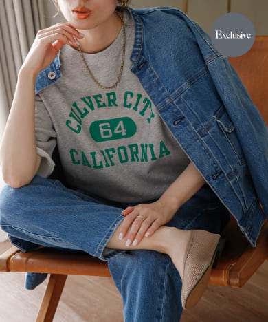 『別注』Champion×Sonny Label　ロゴスウェットTシャツ