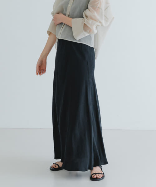『MADE IN JAPAN』キュプラフィブリルロングスカート