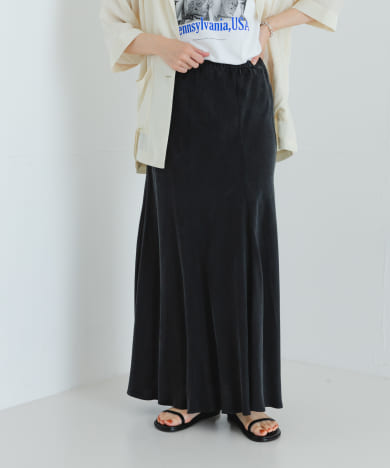 『MADE IN JAPAN』キュプラフィブリルロングスカート