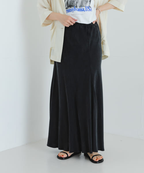 『MADE IN JAPAN』キュプラフィブリルロングスカート