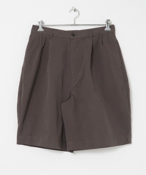 dDdDdDd　COTTON/NYLON TUCK SHORTS