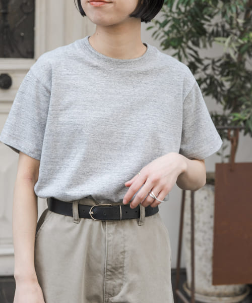 FORK&SPOON　リサイクルコットンショートスリーブTシャツ