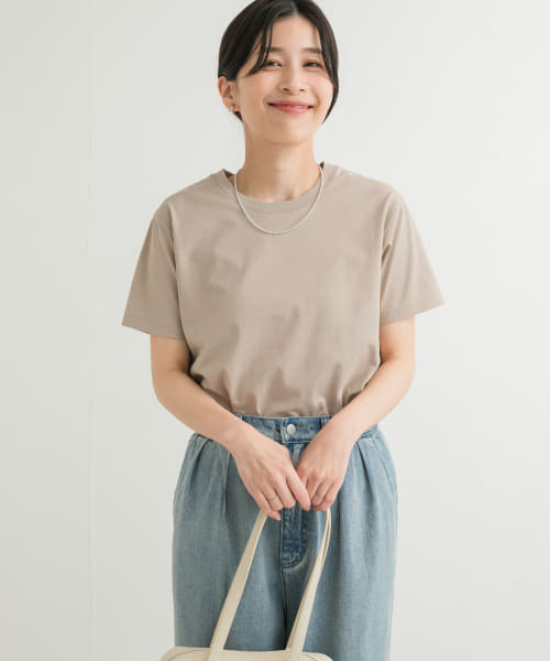『UR TECH』汗染み防止ベーシックTシャツ