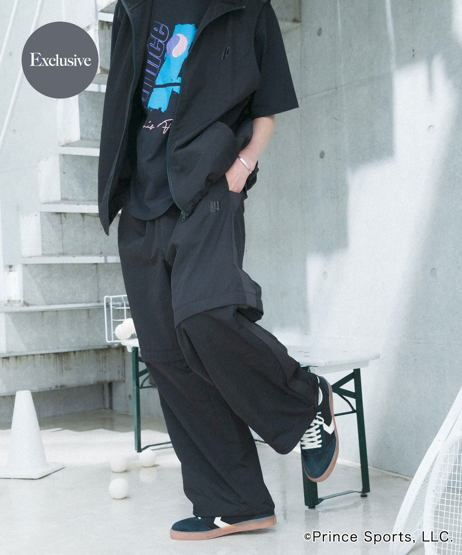 別注』prince 2WAYトラックパンツ[AAA5-14B104]｜URBAN RESEARCH